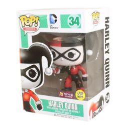 Funko POP! Heroes - DC Comics Vinyl Figure - HARLEY QUINN (Glow in Dark) #34 *Exclusive*