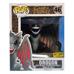 Funko POP! Television - Game of Thrones Vinyl Figure - DROGON (Red Eyes) #46 *Hot Topic Exclusive* Funko POP! Television - Game of Thrones Vinyl Figure - DROGON (Red Eyes) #46 *Hot Topic Exclusive*