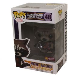 Funko POP! Guardians of the Galaxy Vinyl Figure - ROCKET RACCOON (Ravagers)(Flocked) #48 *Exclusive* Funko POP! Guardians of the Galaxy Vinyl Figure - ROCKET RACCOON (Ravagers)(Flocked) #48 *Exclusive*