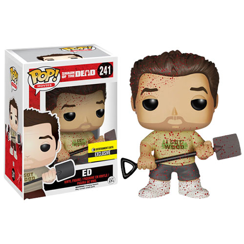 Funko POP! Movies Shaun of the Dead Vinyl Figure - ED (Bloody) #241 *Exclusive*