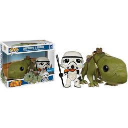 Funko POP! Star Wars Vinyl Bobble-Head 2-PACK - SANDTROOPER & DEWBACK *Exclusive*