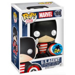 Funko POP! Marvel Vinyl Bobble Figure - U.S. AGENT #108 *Exclusive*