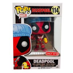 Funko POP! Marvel Deadpool Vinyl Bobble Figure - DEADPOOL (Bath Time) #114 *Target Exclusive*
