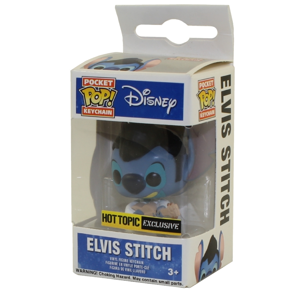 Funko Pocket POP! Keychain - Disney's Lilo & Stitch - ELVIS STITCH *Hot Topic Exclusive*