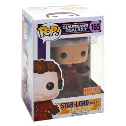 Funko POP! Marvel Guardians of the Galaxy Vinyl Bobble Figure - STAR-LORD (Mixed Tape) #155 *EXCL*