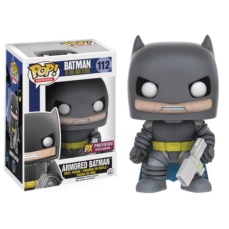 Funko POP! Heroes - Batman: Dark Knight Returns Vinyl Figure - ARMORED BATMAN #112 *Exclusive*