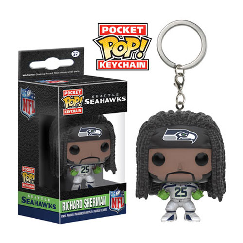 Funko Pocket POP! Keychain NFL Series 1 - RICHARD SHERMAN (1.5 inch)