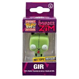 Funko Pocket POP! Nickelodeon Keychain - Invader Zim - GIR (Glow in the Dark) *Exclusive*