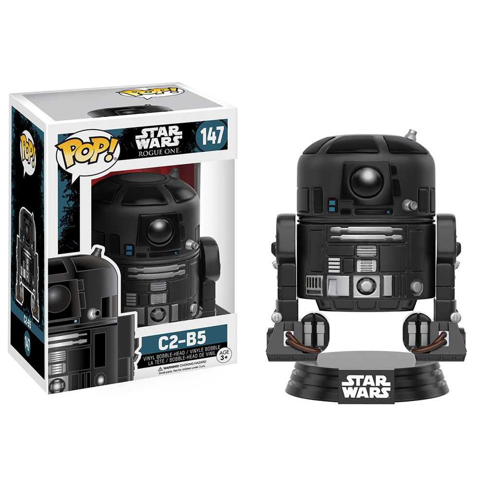 Funko POP! Rogue One: A Star Wars Story - Vinyl Figure - C2-B5 #147