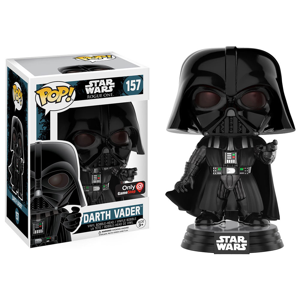 Funko POP! Rogue One: A Star Wars Story - Vinyl Figure - DARTH VADER #157 *Game Stop Exclusive*
