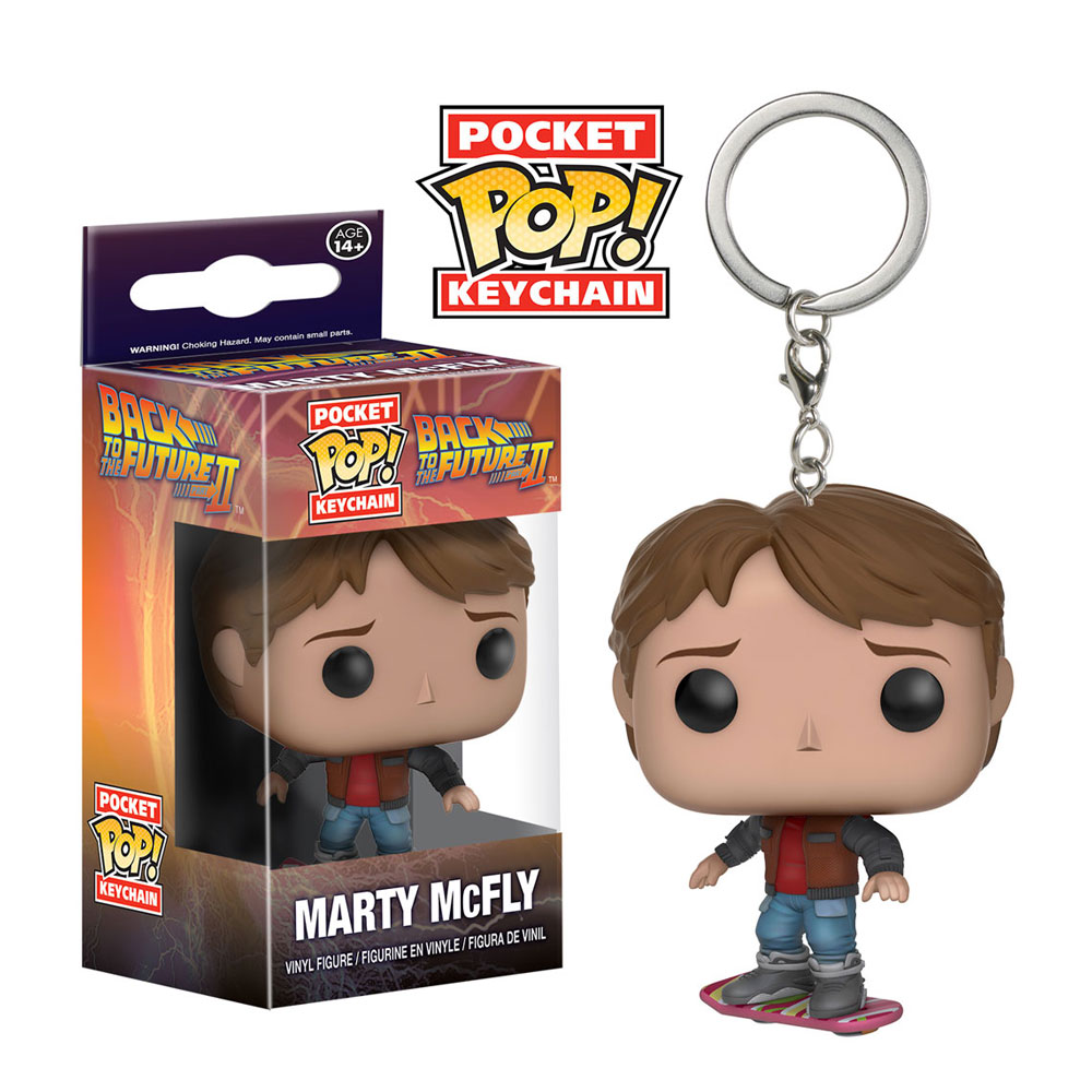 Funko Pocket POP! Keychain Back to the Future - MARTY MCFLY (1.5 inch)
