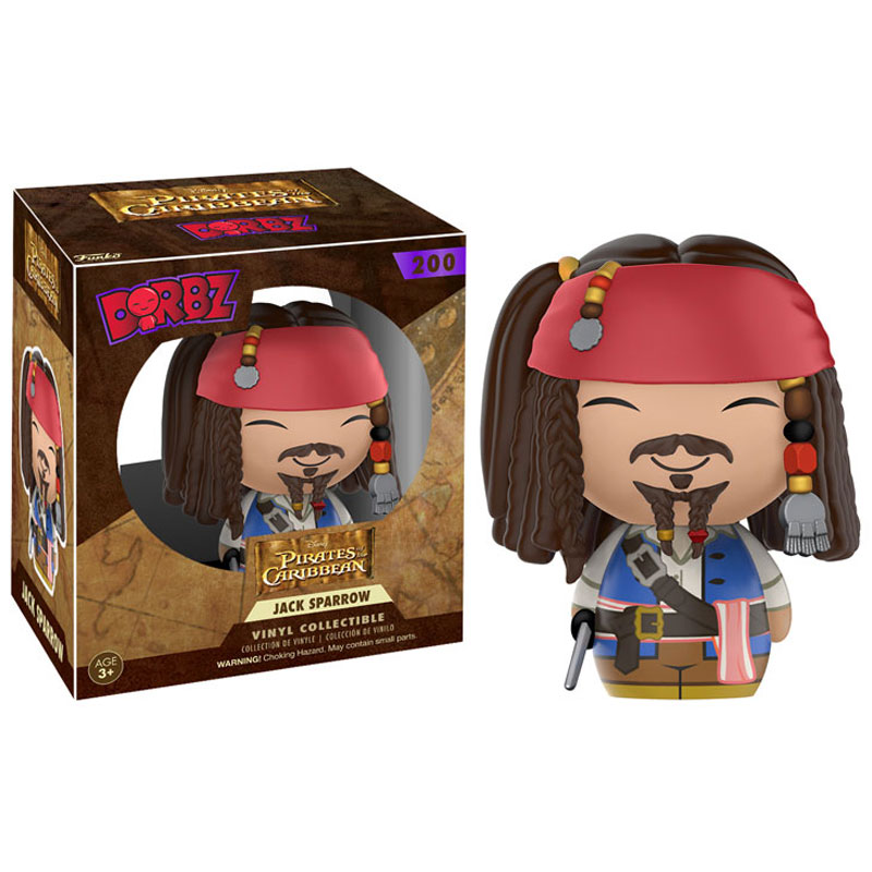 Funko Dorbz Vinyl Figure - Pirates of the Caribbean - JACK SPARROW #200