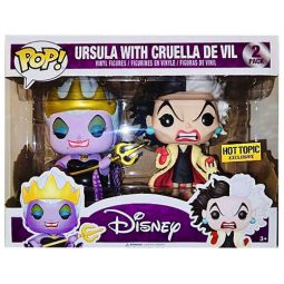 Funko POP! Disney Vinyl Figures 2-Pack - URSULA WITH CRUELLA DE VIL *Exclusive* Funko POP! Disney Vinyl Figures 2-Pack - URSULA WITH CRUELLA DE VIL *Exclusive*