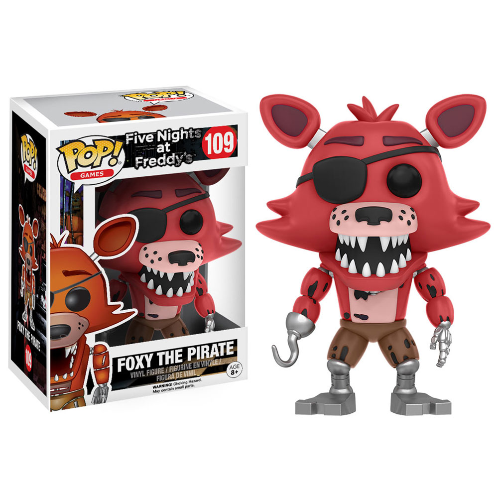 Funko POP! Games - Five Nights at Freddy's Series 1 Vinyl Figure - FOXY the Pirate #109