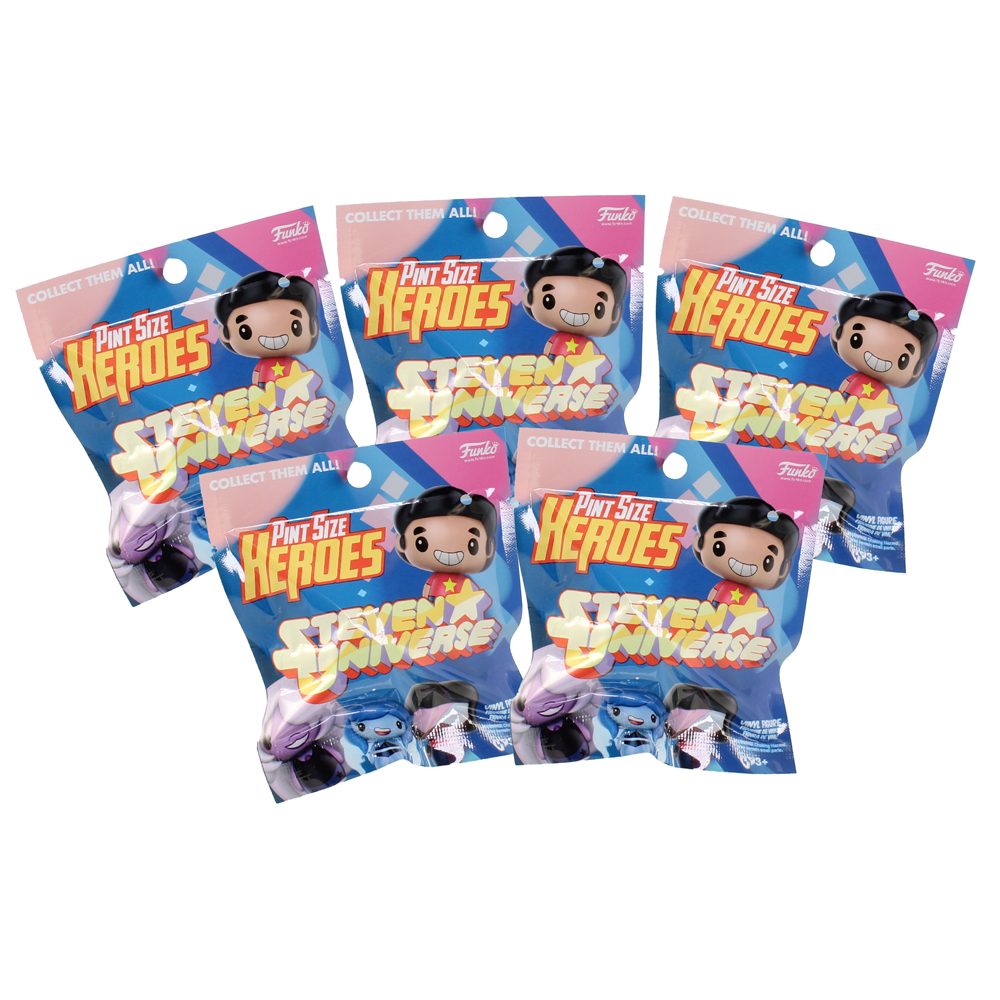 Funko Pint Size Heroes Vinyl Figure - Steven Universe Series 1 - 5 Pack Lot