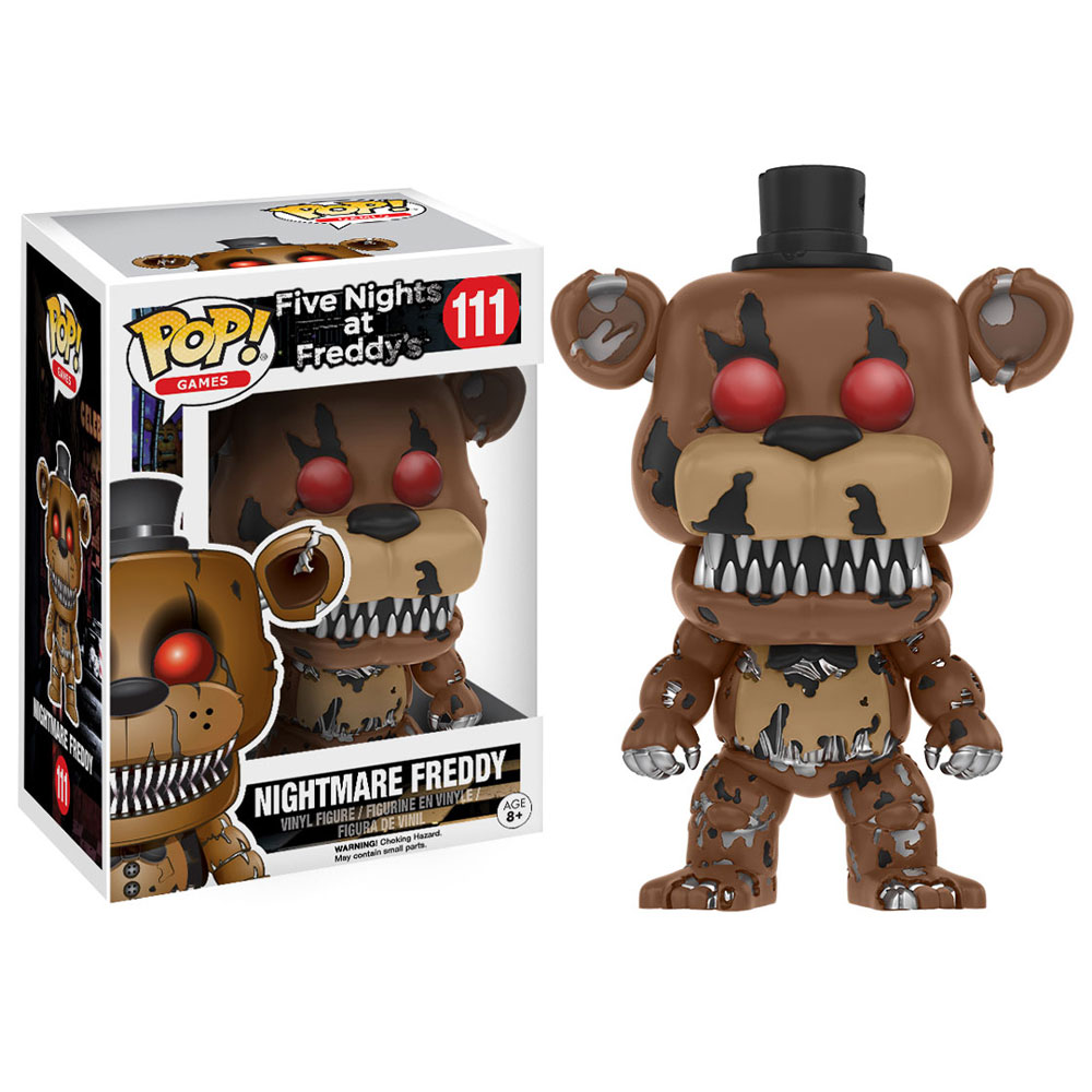 Funko POP! Games - Five Nights at Freddy's Series 1 Vinyl Figure - NIGHTMARE FREDDY #111