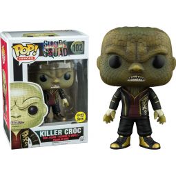 Funko POP! Suicide Squad - Vinyl Figure - KILLER CROC (Glow in the Dark) *Exclusive*