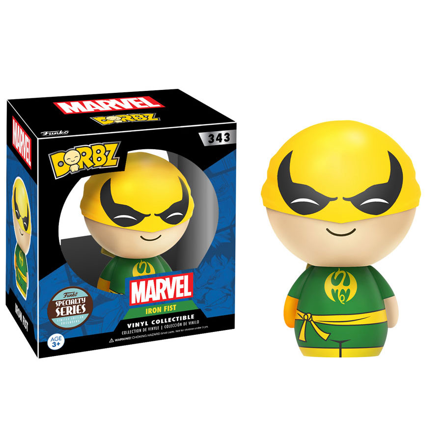 DORBZ デアデビル vinyl collectible 3セット Funko Dorbz Vinyl Figure - Marvel's X-Men - IRON FIST #343