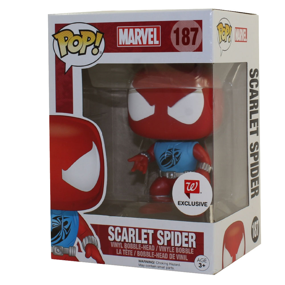 Funko POP! Vinyl Bobble Figure - Marvel - SCARLET SPIDER #187 *Exclusive*