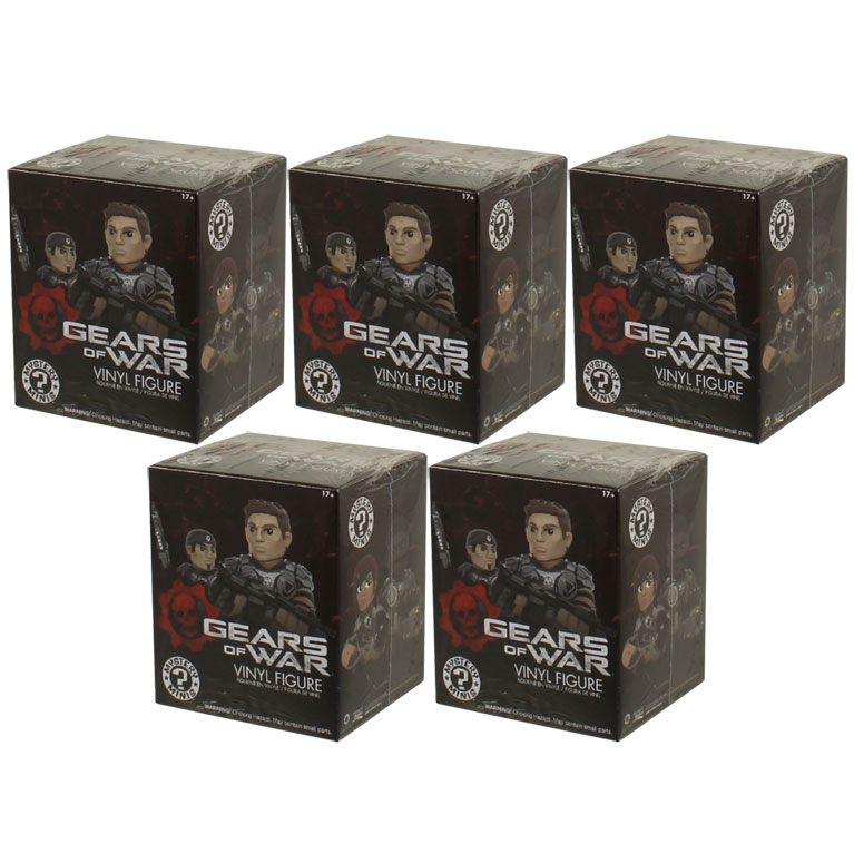 Funko Mystery Minis Vinyl Figures - Gears of War Series 1 - Blind Packs (5 Pack Lot)