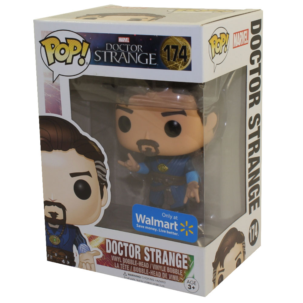 Funko POP! Marvel Vinyl Bobble-Head - DOCTOR STRANGE (No Cloak) #174 *Exclusive*