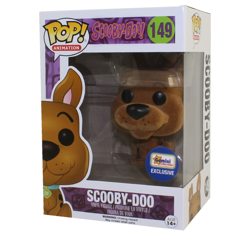 Funko POP! Television - Scooby Doo Vinyl Figure - SCOOBY-DOO (Flocked) *Gemini Exclusive*