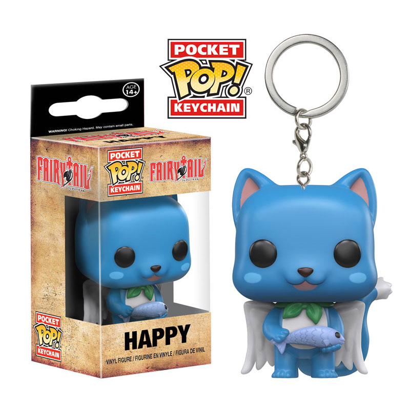 Funko Pocket POP! Keychain - Fairy Tail - HAPPY (1.5 inch)