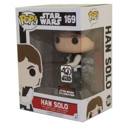 Funko POP! Star Wars Vinyl Bobble-Head - HAN SOLO (Action Pose)(Celebration) #169 *Exclusive*