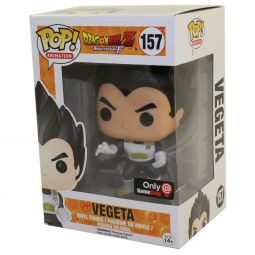 Funko POP! Animation - Dragonball Z Vinyl Figure - VEGETA (Black) #157 *Exclusive*