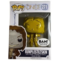 Funko POP! Once Upon a Time Vinyl Figure - RUMPLESTILTSKIN [Metallic Gold] #271 *Exclusive*