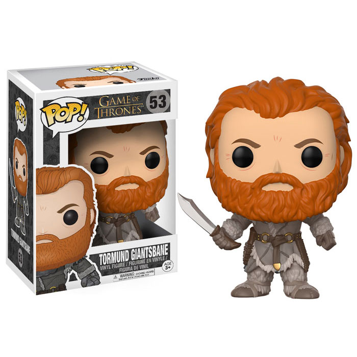 Funko POP! Television - Game of Thrones 2017 Vinyl Figure - TORMUND GIANTSBANE #53