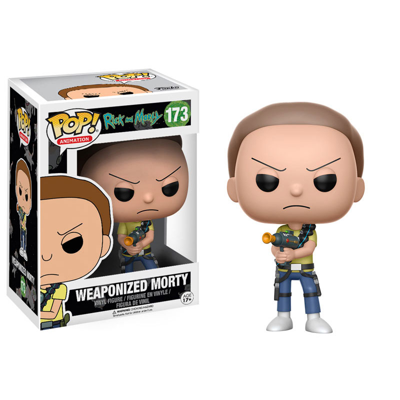 Funko POP! Animation Vinyl Figure - Rick and Morty Series 2 - WEAPONIZED MORTY (4 inch)