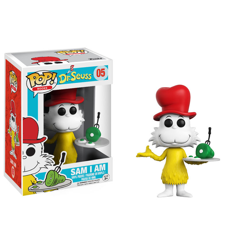 Funko POP! Books - Dr. Seuss Series 1 Vinyl Figure - SAM I AM #05