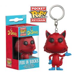Funko Pocket POP! Keychain Dr. Seuss - FOX IN SOCKS (1.5 inch)