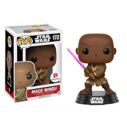 Funko POP! Star Wars Vinyl Bobble Figure - MACE WINDU #172 *Walgreen's Exclusive*