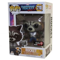 Funko POP! Guardians of the Galaxy Vol 2 Movie - Vinyl Bobble-Head - ROCKET RACCOON #210 *Exclusive* Funko POP! Guardians of the Galaxy Vol 2 Movie - Vinyl Bobble-Head - ROCKET RACCOON #210 *Exclusive*