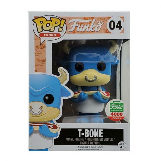 arco Levántate pubertad Funko POP! Vinyl Figure - T-BONE (Blue) #04 *Funko Shop Exclusive*:  BBToyStore.com - Toys, Plush, Trading Cards, Action Figures & Games online  retail store shop sale