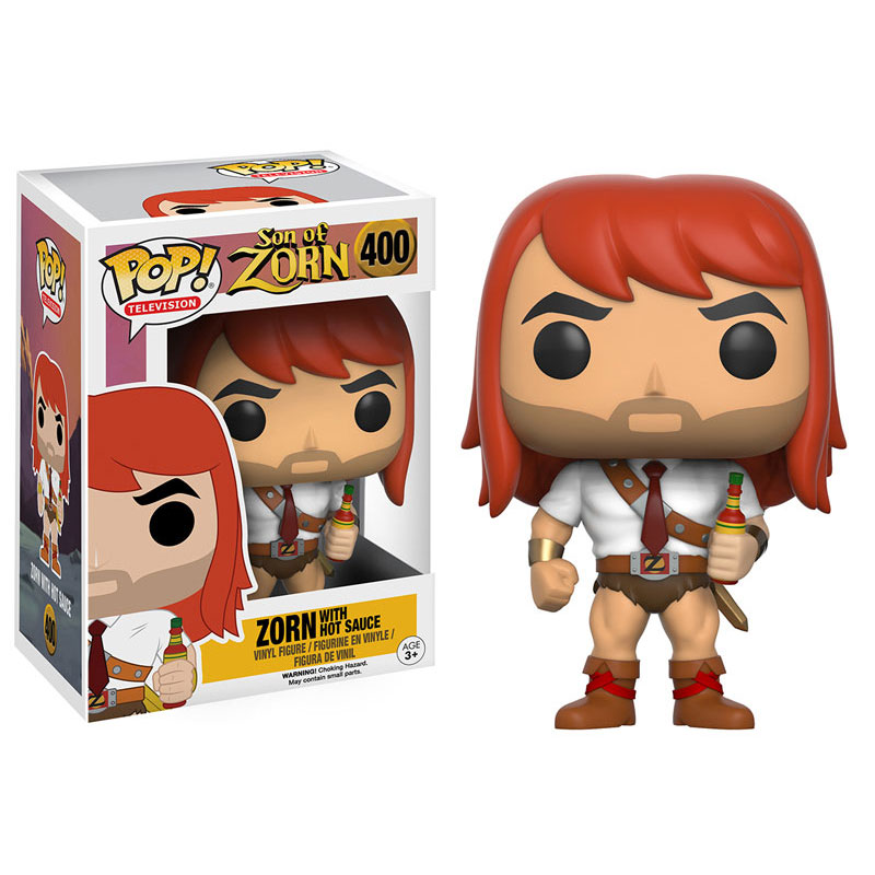 Funko Pop! Son Of Zorn Mit Hot Sauce – Vinylfigur Ca. 9 Cm, In Fensterbox