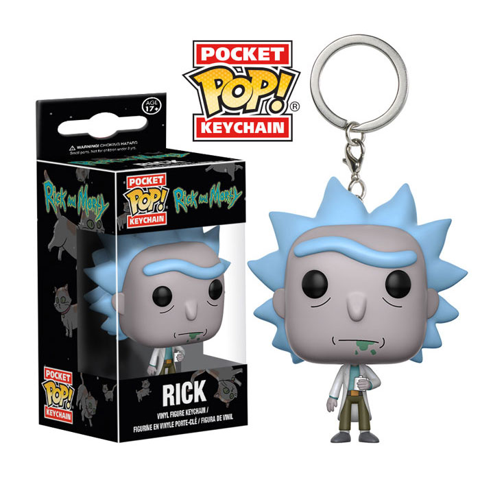Funko Pocket POP! Keychain Rick and Morty - RICK (1.5 inch)