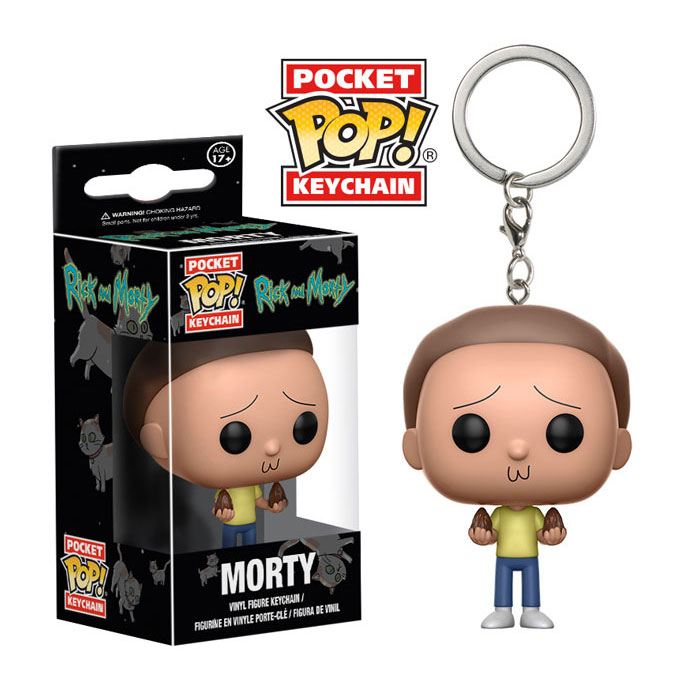 Funko Pocket POP! Keychain Rick and Morty - MORTY (1.5 inch)