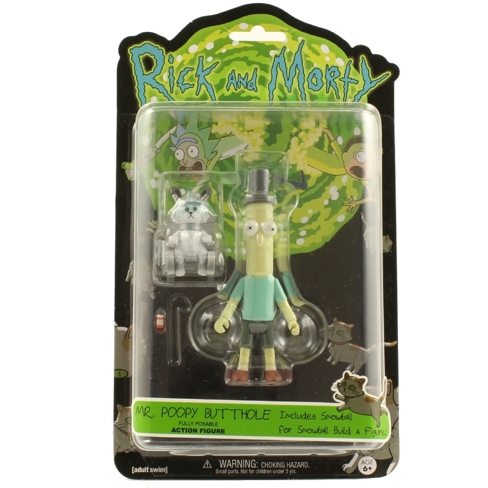 Funko Action Figure - Rick and Morty - MR. POOPY BUTTHOLE (5 inch)