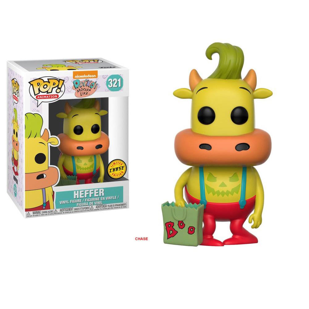 Funko POP! Television - Nickelodeon S2 Vinyl Figure - HEFFER (Halloween) *GLOW Chase* #321