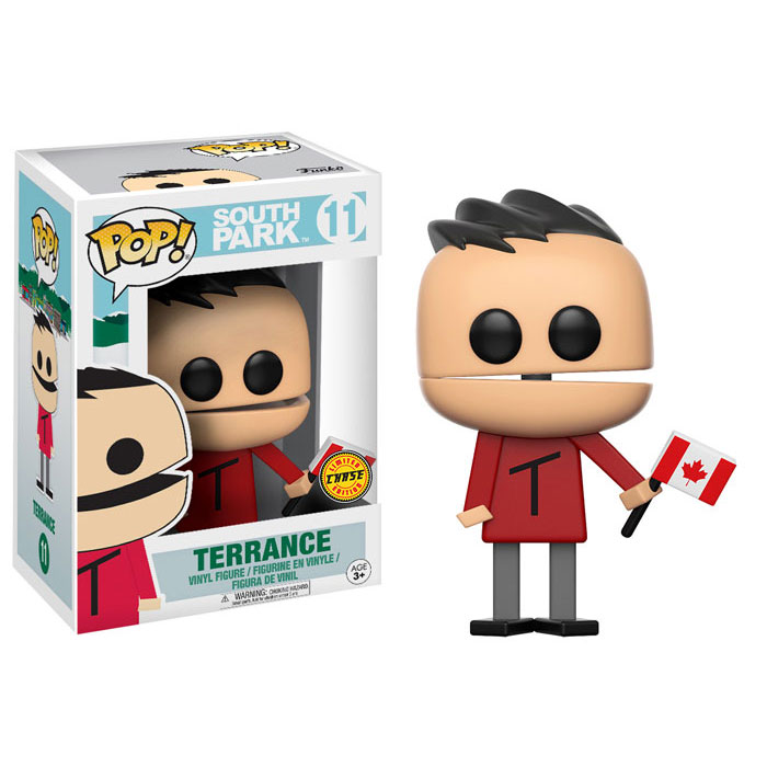 Funko POP! Television - South Park S2 Vinyl Figure - TERRANCE with Flag *Limited Chase*
