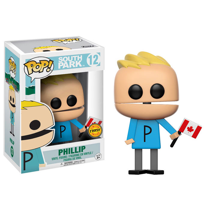 Funko POP! Television - South Park S2 Vinyl Figure - PHILLIP with Flag *Limited Chase*