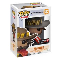 Funko POP! Games - Overwatch Vinyl Figure - MCCREE (USA) #182 *GameStop Exclusive* Funko POP! Games - Overwatch Vinyl Figure - MCCREE (USA) #182 *GameStop Exclusive*