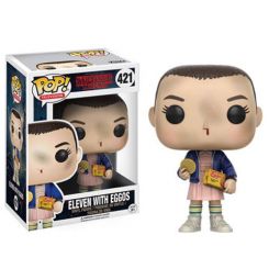 Funko POP! Television - Stranger Things Vinyl Figure - ELEVEN with Eggos
