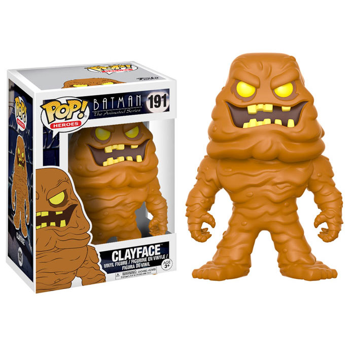 Funko POP! Heroes Vinyl Figure - Batman: The Animated Series S2 - CLAYFACE #191