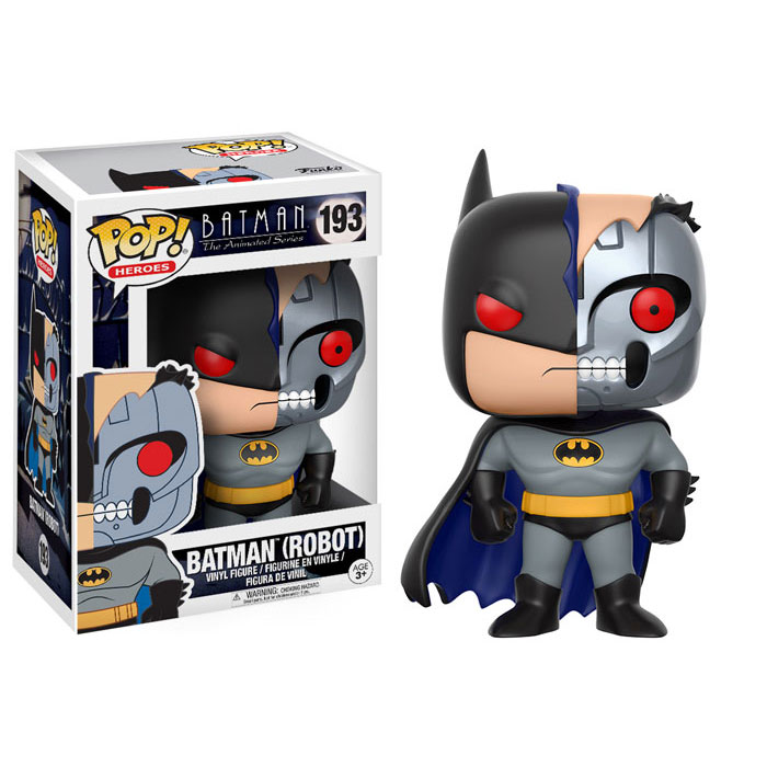 Funko POP! Heroes Vinyl Figure - Batman: The Animated Series S2 - ROBOT BATMAN #193