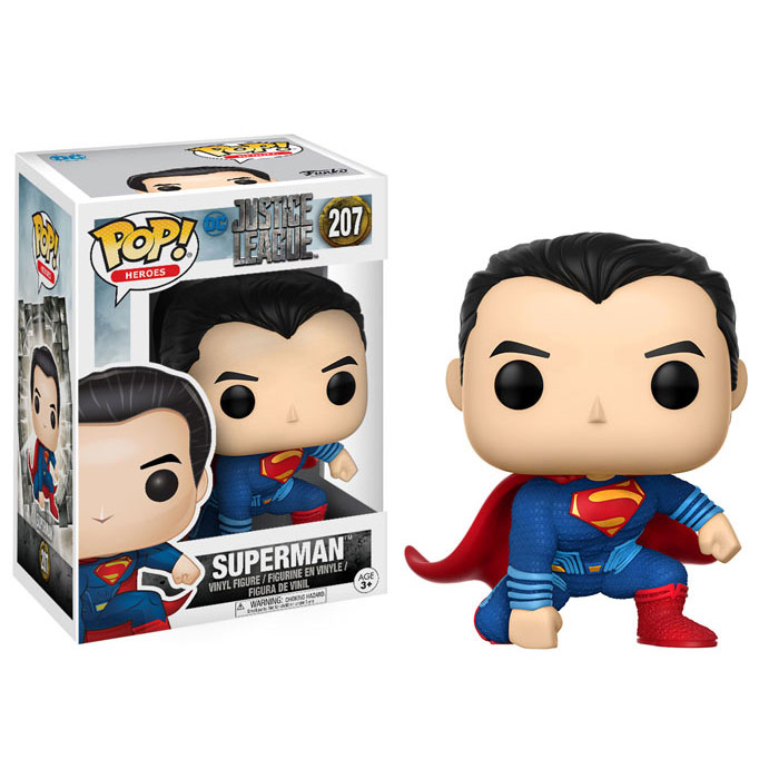 Funko POP! Movies - Justice League Vinyl Figure - SUPERMAN (4 inch)
