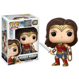 Funko POP! Movies - Justice League Vinyl Figure - WONDER WOMAN (4 inch)